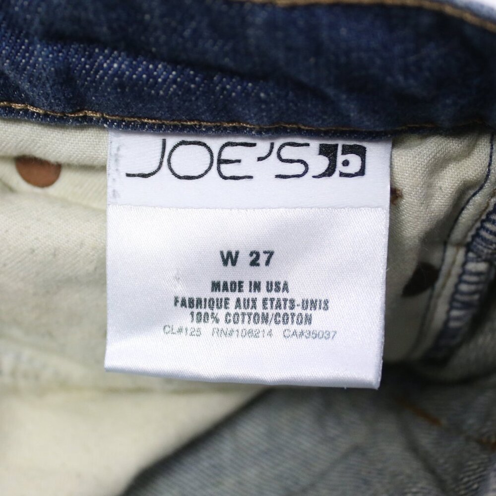 Joe's Womens 27" Denim Bermuda Distressed Jean Shorts - Picture 6 of 7